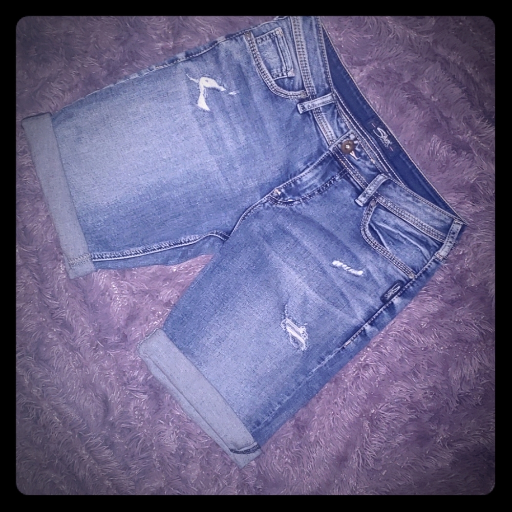 Silver Suki Bermuda Shorts